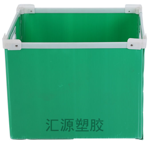 绿色钙塑板周转箱