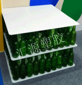 中空板应用在瓶托领域的优势-汇源塑胶