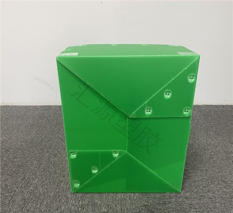 折叠斜口中空板箱