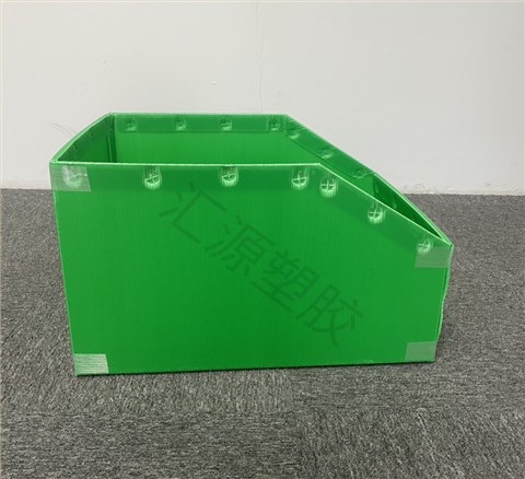 折叠斜口中空板箱
