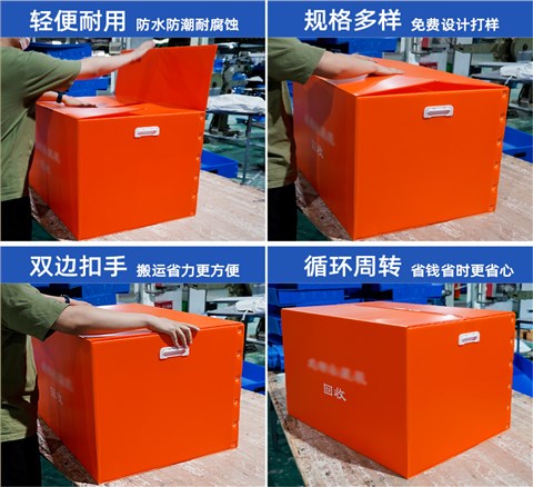 纸箱型中空板收纳箱