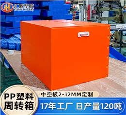 纸箱型中空板收纳箱